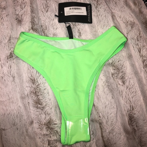 PrettyLittleThing Neon Green Bottoms - Picture 1 of 4